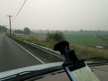 Should see the mountains in this view
