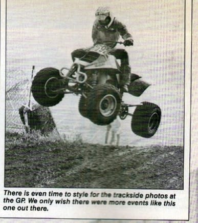 from 3&amp;4 wheeler mag '88 at the viewfinders grad prix at riverside raceway                                                                                                                          