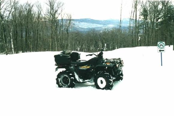 Somewhere up in the Laurentians.                                                                                                                                                                    