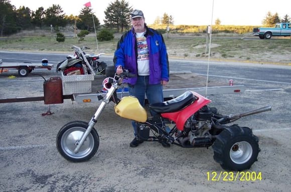  Jeff Munsey and his solid axle VW trike