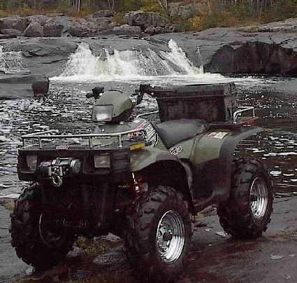 Just a pic of my 700 up near Madwaska, ON