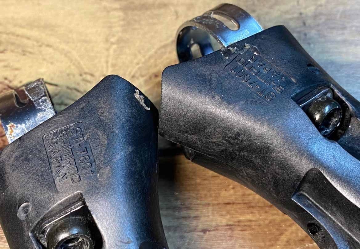 ジャンク品　SHIMANO ST-7801 シフター ジャンク品SHIMANO ST-7801 シフター