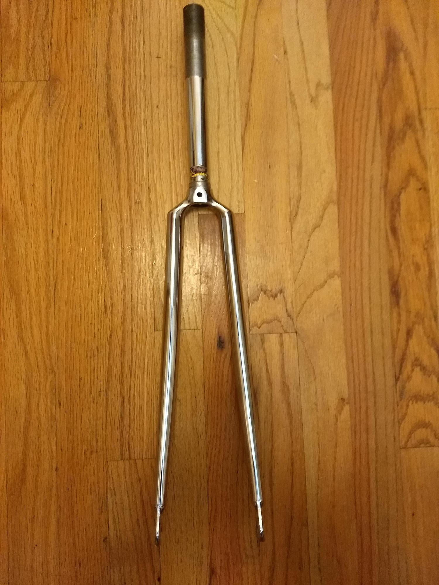 steel track fork