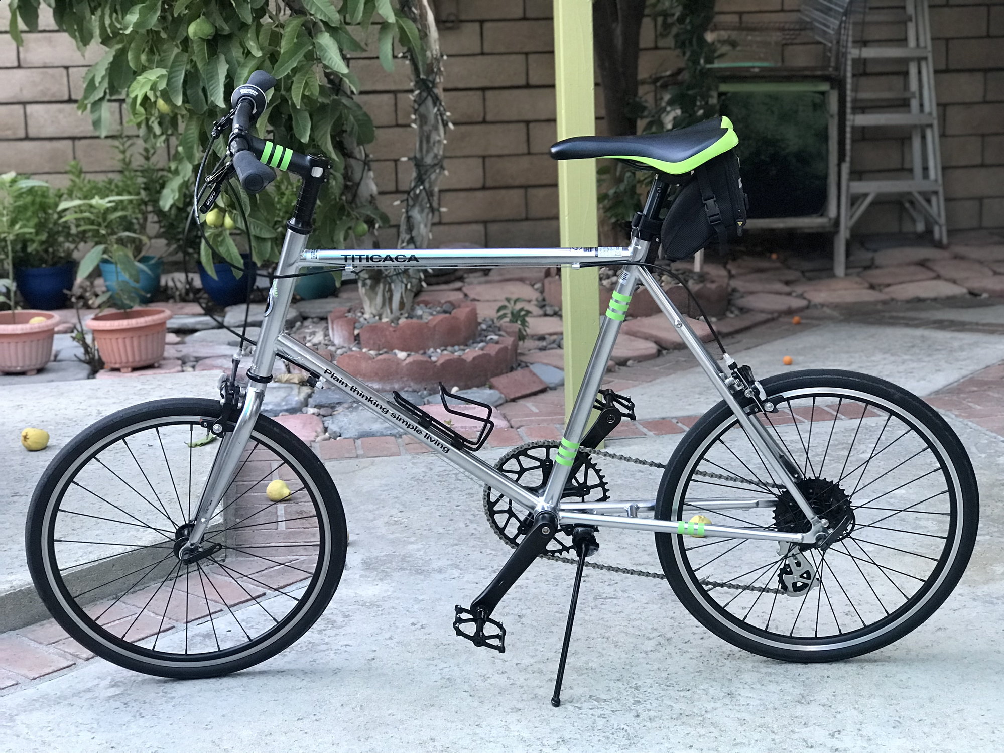 Titicaca folding best sale bike