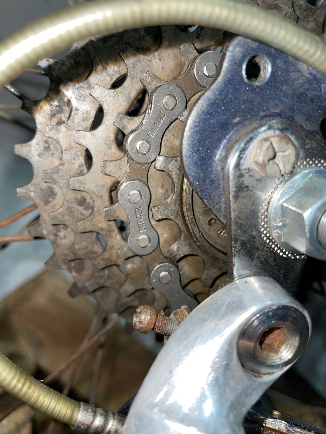 Bike Forums - Chain skip/ jumping teeth in 6th/12th gear