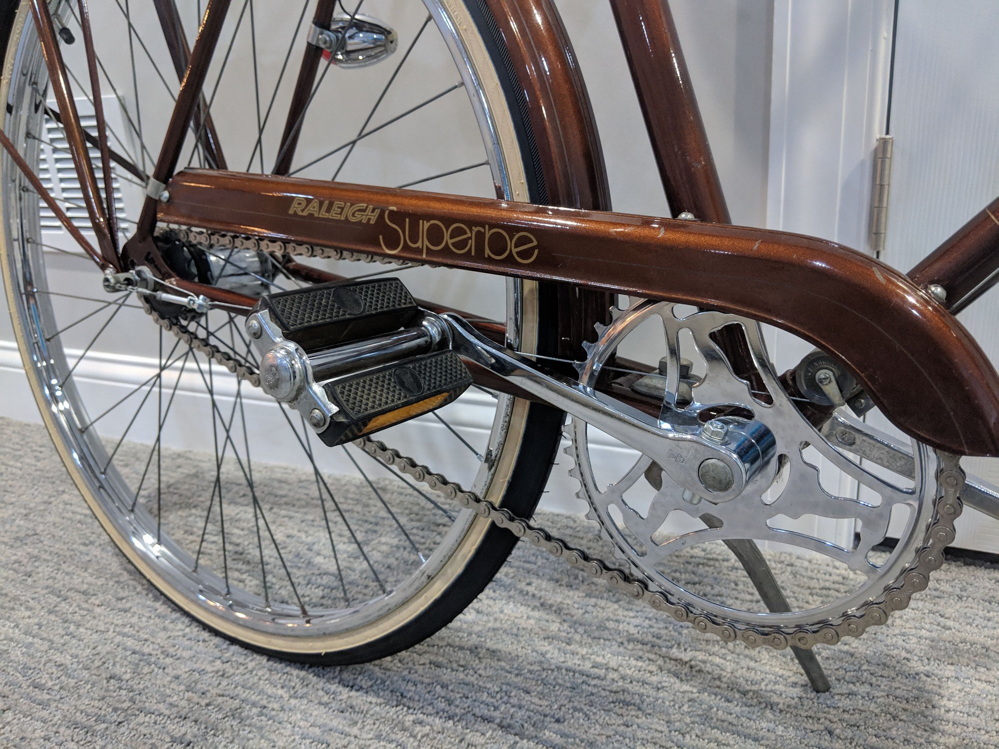 3 speed english racer bike