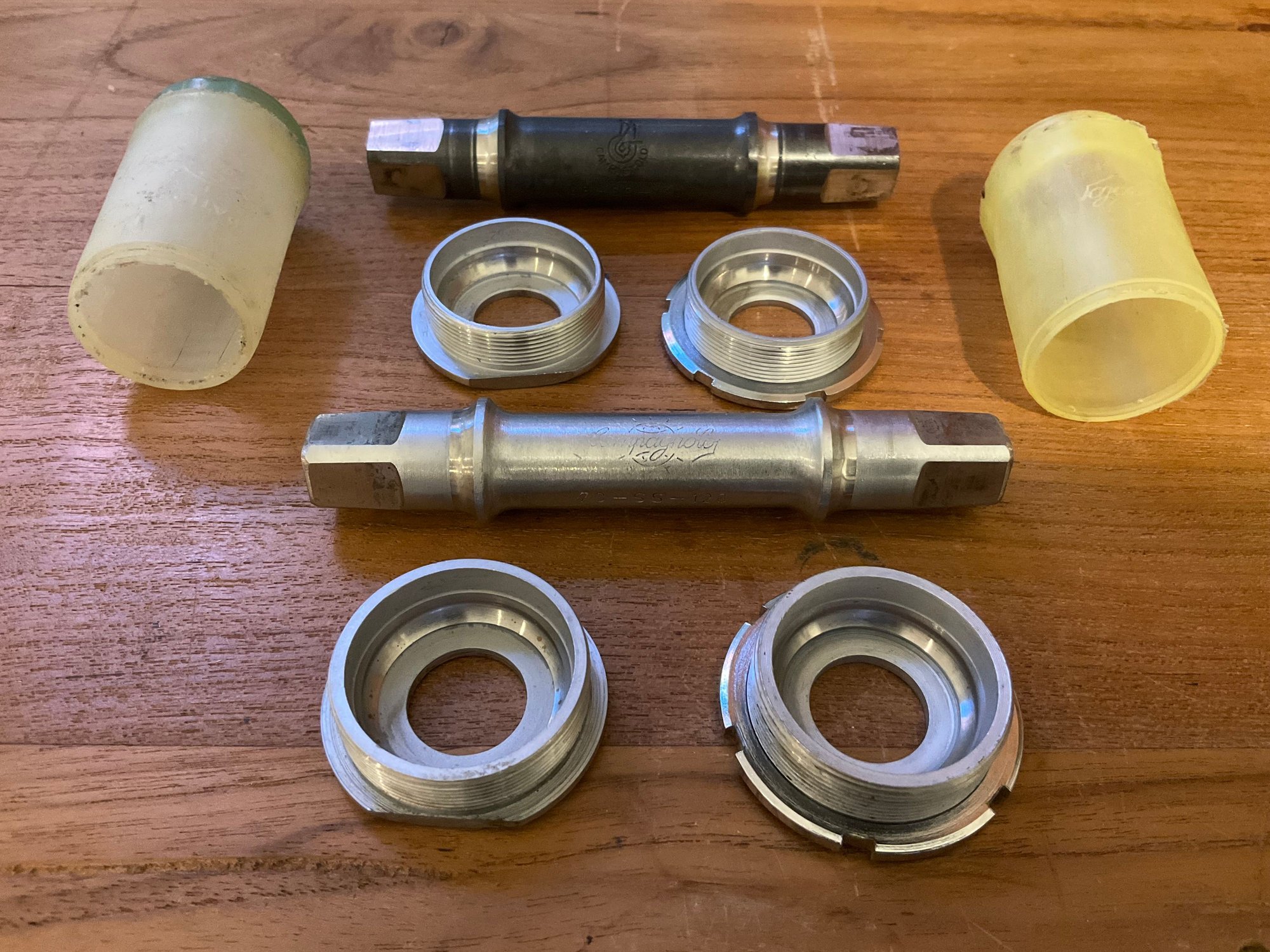 French BB on top, Italian on bottom