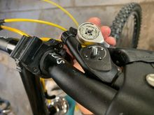 Bits of clipped nails & drilled shifter mech. 