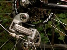 Definitely a new Shimano Cassette but original Suntour V-GT Luxe RD