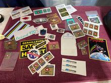 Or maybe some of our fabulous members could send me some shop stickers to put all over one of them. 