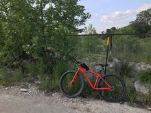 Pit stop and the turnaround point for the ride today. 