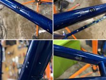 places I was not careful to protect the paint