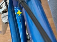 I know. No braze on. But c’mon…zip ties??

Benoto Tandem fork. Confused. 
