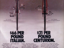 Gucci Colnago vs. Centurion Comp TA