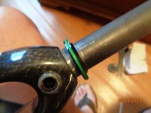 As often happens, the crown race and the fork did not play nice.