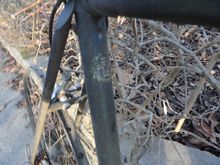 Fuji frame decal indicating tubing type