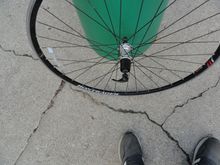 Bontrager rear wheel needs a new cassette and skewer