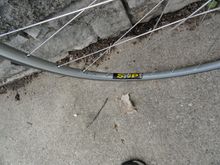 Mavic front rim