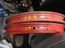 Original factory pain markings on them.