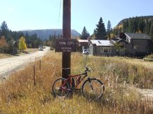 Hard  to believe that at it's gold mining peak in the 1920's Park city had 2000+ residents and rail spur.