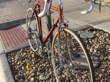 it was 65 degrees here today in the Denver area so went on a quick 20 mile shakedown, a few adjustments are needed, but not a bad build...