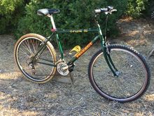 Peugeot steel Columbus double butted frame, mostly original components.
