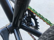 ST ovalized at the BB; no chainstay bridge