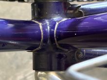 This system uses two separate mounting cups that are separate from the cartridge bearing/spindle unit.  Here is what caught my eye - drive side all the way out, left crank rubbing the BB shell.