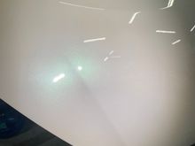 The pearl pops when a light is shined on it