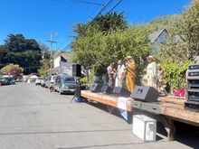 Stopped at the beach in Bolinas to take in the waves and sunshine.
