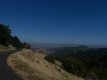 El Toyonal, a quiet connector road toward the back side of Wildcat Canyon climb. 