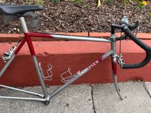 Head tube decal