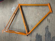 The paint is stunning. Like a multi orange, with a touch of fine metallic
