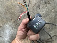 Volt meter/power/throttle