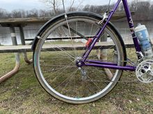 maybe wider fenders would accommodate wider tires.... not sure. 