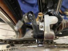 I hope this won't be too big of a problem.  I hoping if I reuse the same crankset I won't need to adjust it.