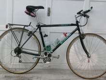 '93 Project 3 700C Mountain, Tange Infinity, mostly Exage ES, Deore LX brakes, Sugino Impel crank, Alivo hibs Matrix Cosmo rims, Woody's fenders, Scott AT-2 LF bars
