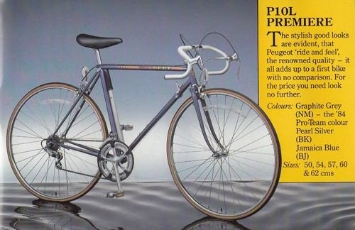 Peugeot premiere road store bike