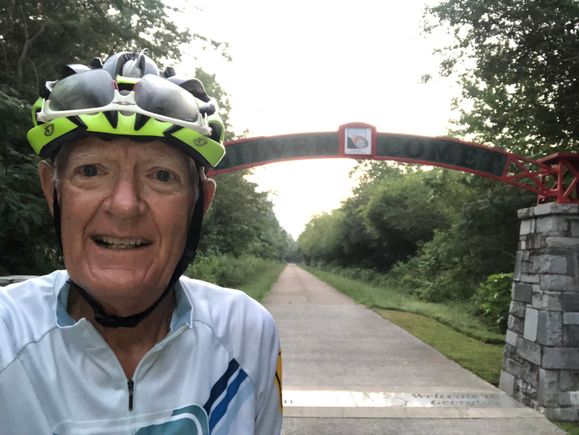 Made it to the State line around sunrise.