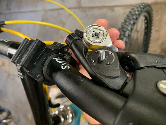 Bits of clipped nails & drilled shifter mech. 