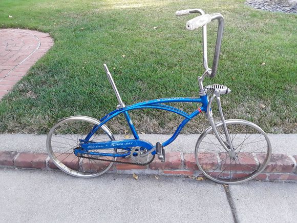 Always amazed at Schwinn chrome, tough stuff.