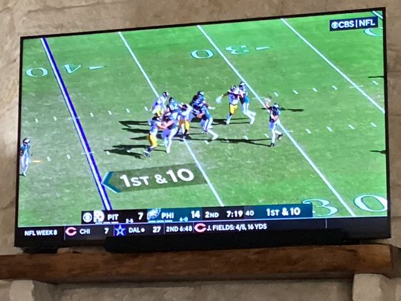 Now 21-7 Philly going to a long year for the Steelers. 