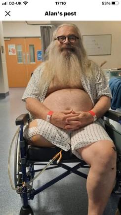 5 days after. Large as life and half as handsome.