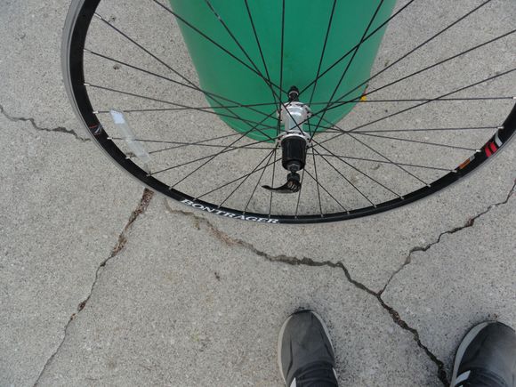 Bontrager rear wheel needs a new cassette and skewer