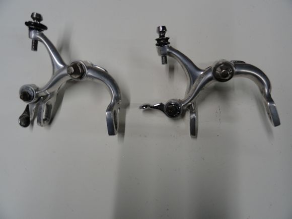 They need some TLC but should work fine on a period correct build.  Now to find some brake block holders...