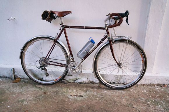 Drop bars and a riser stem