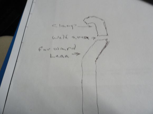 A quick drawing of how to create the forward lean Campy seat post in a Huffy sized seat tube.