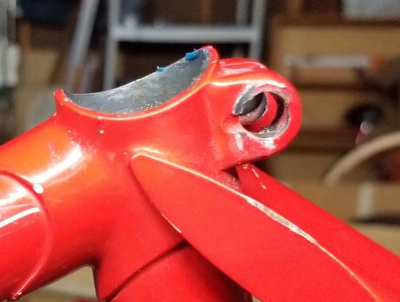 Seatpost ear left side