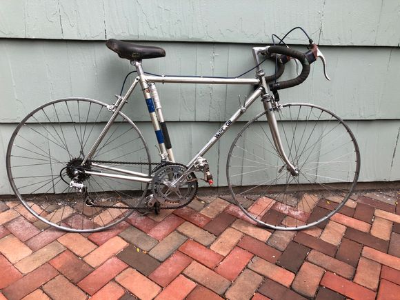1980 Windsor Competition 19 inch frame with Tubular tire rims 