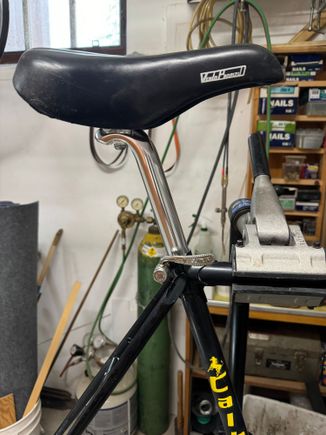 Replacing broken Strong with new Kalloy. 